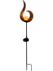Globo lighting Ledsolartuinsteker goudkleurig - (B)16,5 x (H)90 cm