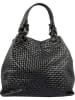 Florence Bags Skórzana torebka "Free" w kolorze czarnym - 31 x 29 x 32 cm
