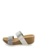 BACKSUN Slippers zilverkleurig