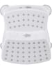 keeeper Tritthocker "Stars" in Weiß - (B)40 x (H)21 x (T)37 cm