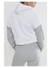 Craft Bluza "District Hood" w kolorze biało-szarym