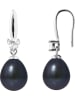 Pearl Addict Zilveren oorhangers met parels