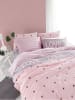 Colorful Cotton Renforcé beddengoedset "Romona" lichtroze