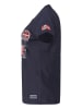 Geographical Norway Koszulka "Jarry" w kolorze granatowym