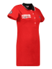 Geographical Norway Sukienka polo "Karetta" w kolorze czerwonym