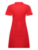 Geographical Norway Sukienka "Kotchella" w kolorze czerwonym
