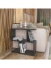 Scandinavia Concept Bijzettafel "Life" antraciet - (B)60 x (H)60 x (D)20 cm