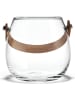Holme Gaard Decoratieve schaal "DWL" transparant/lichtbruin - (H)10 x Ø 11 cm