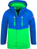 Trollkids 3-in-1 functionele jas "Bryggen" blauw/groen