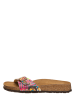 Papillio Pantoletten "Madrid" in Bunt - Weite S