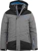 Trollkids Ski-/ Snowboardjacke "Norefjell" in Grau/ Schwarz