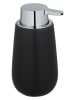 Wenko Zeepdispenser "Badi" zwart - 320 ml