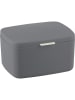 Wenko Opbergbox "Barcelona" antraciet - (B)19,5 x (H)11 x (D)16 cm