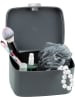 Wenko Opbergbox "Barcelona" antraciet - (B)19,5 x (H)11 x (D)16 cm