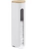 Wenko Wattenschijfhouder "Laresa" wit - (B)8 x (H)25 x (D)6,5 cm