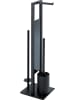 Wenko WC-Garnitur "Rivalta" in Schwarz - (H)70 cm