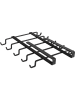 Wenko Schrankeinsatz in Schwarz - (B)22 x (H)5 x (T)28 cm
