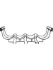 Wenko Schrankeinsatz in Schwarz - (B)43 x (H)15,5 x (T)23 cm