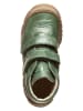 BO-BELL Leder-Ankle Boots in Grün