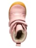 BO-BELL Skórzane botki w kolorze jasnoróżowym