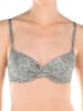 Calida Biustonosz bikini w kolorze czarno-białym