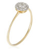 DIAMOND & CO Gouden ring "Mon rayon de Soleil" met diamanten