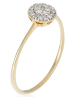 DIAMOND & CO Złoty pierścionek "Mon rayon de Soleil" z diamentami