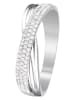 DIAMOND & CO Weißgold-Ring "Mon unique pensée" mit Diamanten