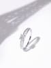 DIAMOND & CO Witgouden ring "La promise" met diamanten