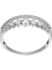 OR ÉCLAT Weißgold-Ring "Ma reine" mit Edelsteinen