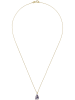 DIAMOND & CO Gold-Anhänger mit Edelstein