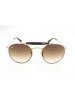 Ray Ban Unisex-Sonnenbrille in Hellbraun/ Gold