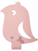 roommate Wandhaken "Bird" in Rosé - (H)15 cm