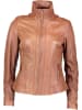 7eleven Lederjacke "Evi" in Hellbraun