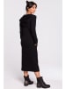 Be Wear Sweatkleid in Schwarz