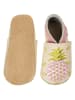 Lait et Miel Leren kruipschoenen "Ananas" lichtroze