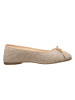 kitz-pichler Hausschuhe "Ballerina" in Beige