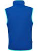 Trollkids Fleece bodywarmer "Arendal" blauw/turquoise