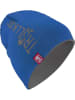 Trollkids Dwustronna czapka beanie "Troll" w kolorze szaro-niebieskim