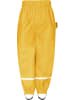 Playshoes Spodnie przeciwdeszczowe w kolorze żółtym