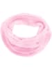 Playshoes Polarowy szal-koło w kolorze jasnoróżowym - 23 x 23 cm
