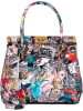 Mia Tomazzi Leren handtas "Arcisate" meerkleurig - (B)29 x (H)24 x (D)15 cm