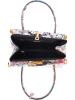 Mia Tomazzi Leren handtas "Arcisate" meerkleurig - (B)29 x (H)24 x (D)15 cm
