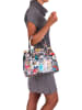 Mia Tomazzi Leren handtas "Arcisate" meerkleurig - (B)29 x (H)24 x (D)15 cm