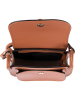 Mia Tomazzi Skórzana torebka "Farsaglia" w kolorze jasnobrązowym - 21 x 23 x 8 cm