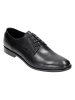Wojas Leder-Schnürschuhe in Schwarz