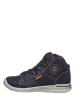 Ecco Leren sneakers donkerblauw