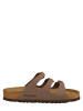 Birkenstock Pantoletten "Florida" in Hellbraun - Weite N
