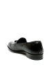 British Passport Leder-Mokassins in Schwarz
