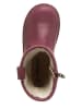 POM POM Leder-Stiefel in Lila